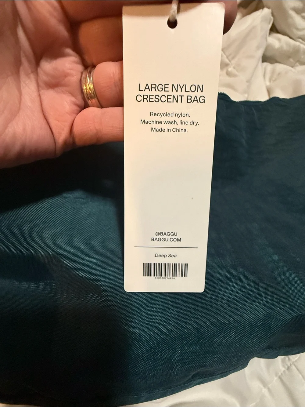 BAGGU Deep Sea large crescent